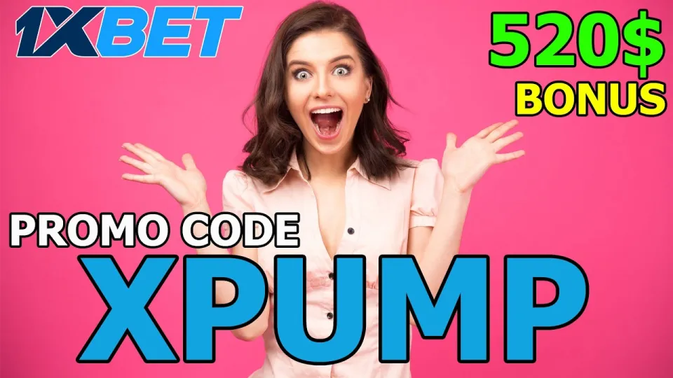The 1xbet promo code XPUMP unlocks a bigger welcome bonus on your first deposit